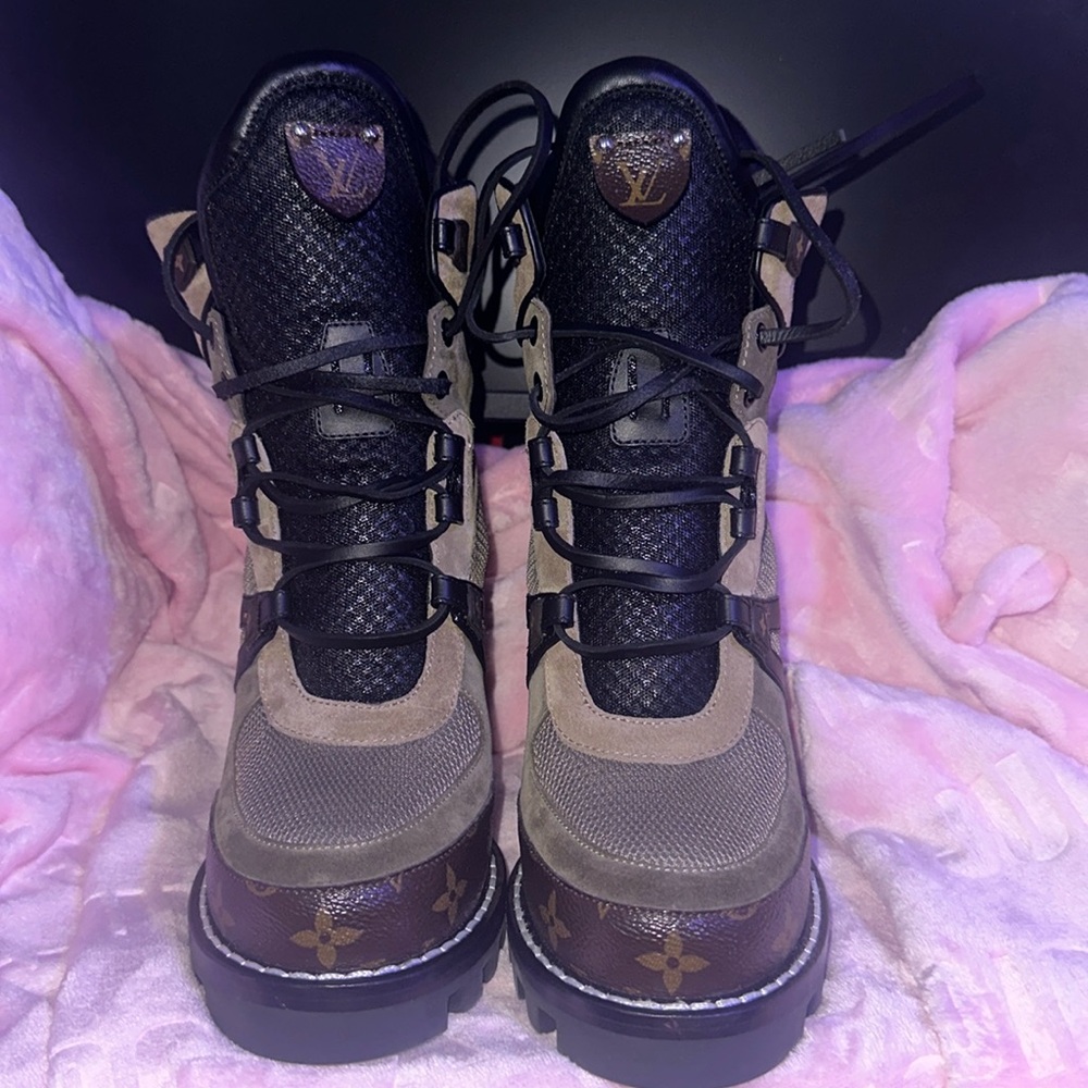 Authentic Louis Vuitton boots